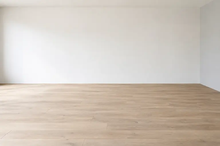 Lege warme kamer als begin van de volumeschaal
